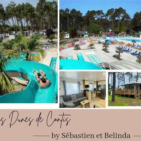 Sbvacances Entierement Equipe Et Tout Confort Grand 2Ch Avec Suite Parentale Et 2 Sdb Dans Camping 4 Etoiles Saint-Julien-en-Born